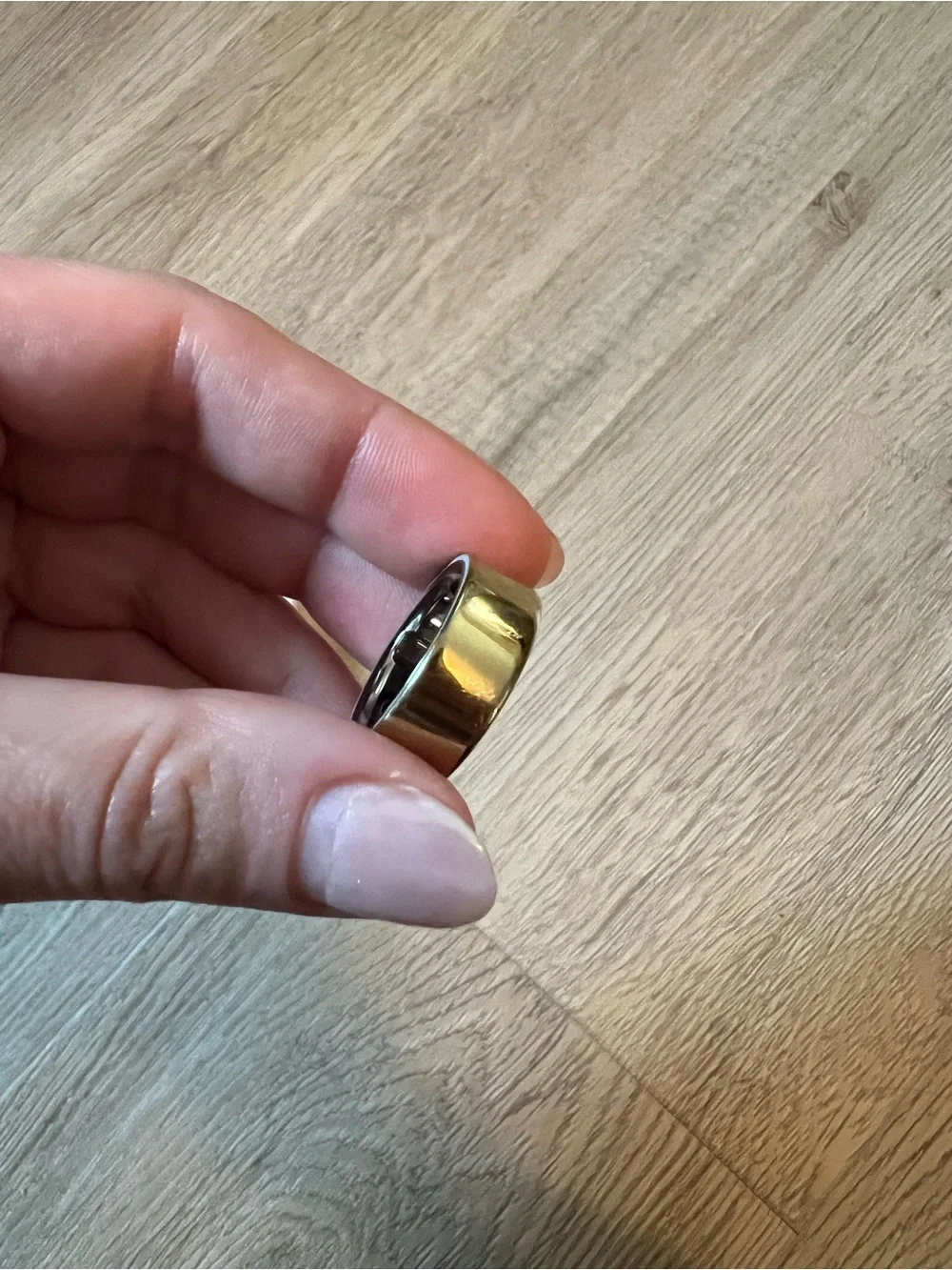 Oura Ring 4 Smart Health Ring - Gold (Size 7)